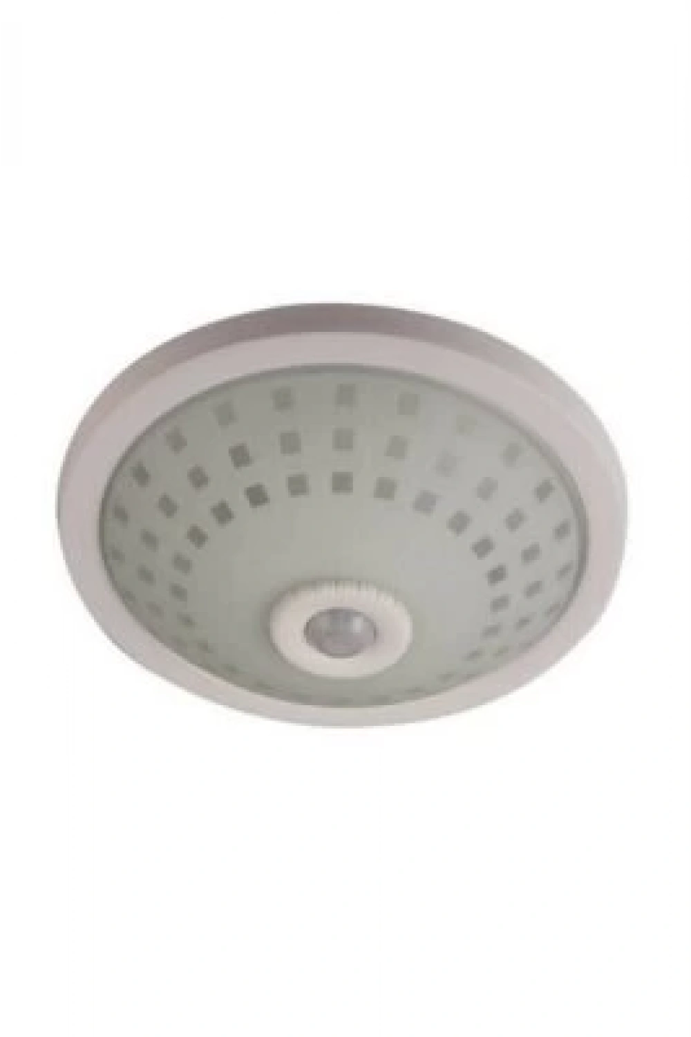 Nisaluce E-2002 Tavan Armatür ( Camlı Kafes ) ( 360° Hareket Sensörlü=5mt Algı ) ( 2 X E27 Ampul )*12