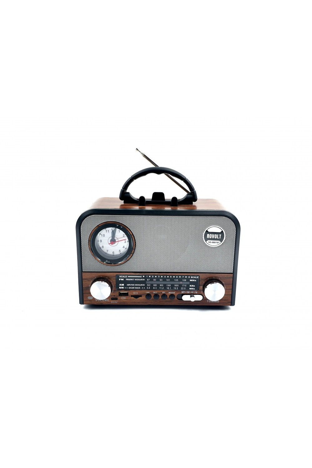 Nns Ns-6697bt Taşınabilir Bluetooth Nostaljik Radyo