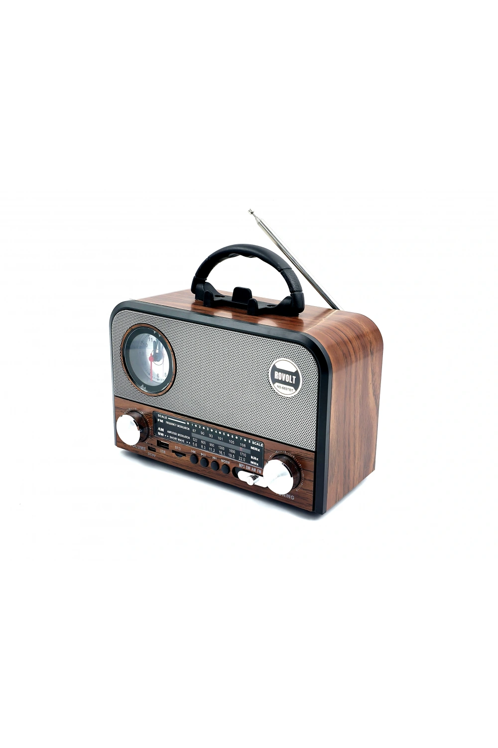 Nns Ns-6697bt Taşınabilir Bluetooth Nostaljik Radyo