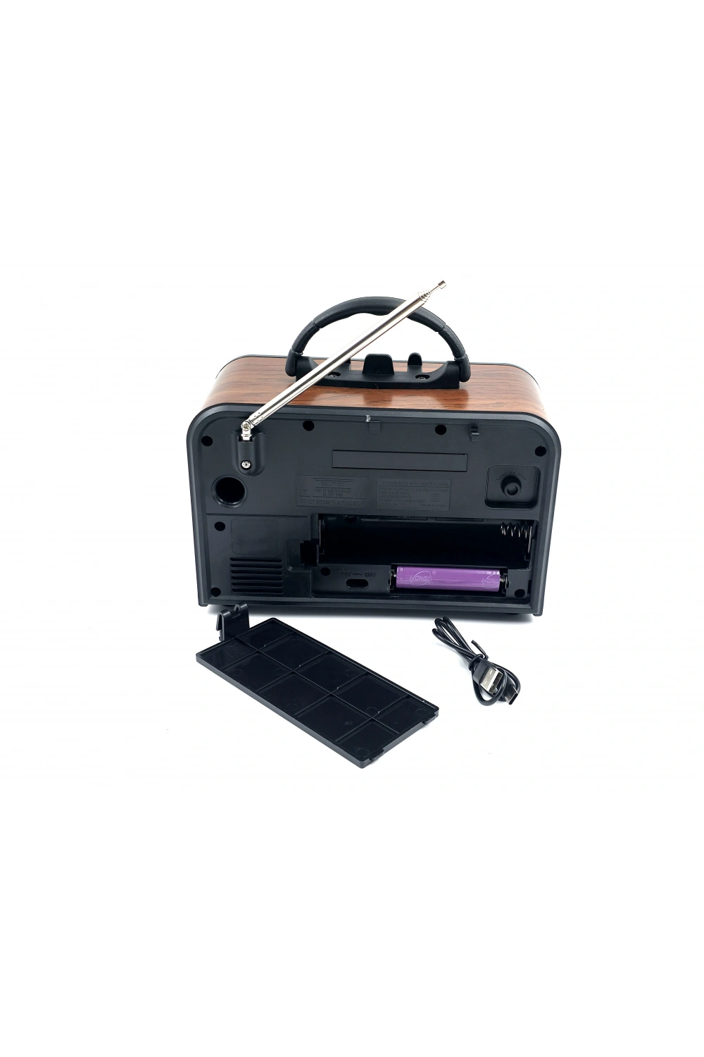 Nns Ns-6697bt Taşınabilir Bluetooth Nostaljik Radyo