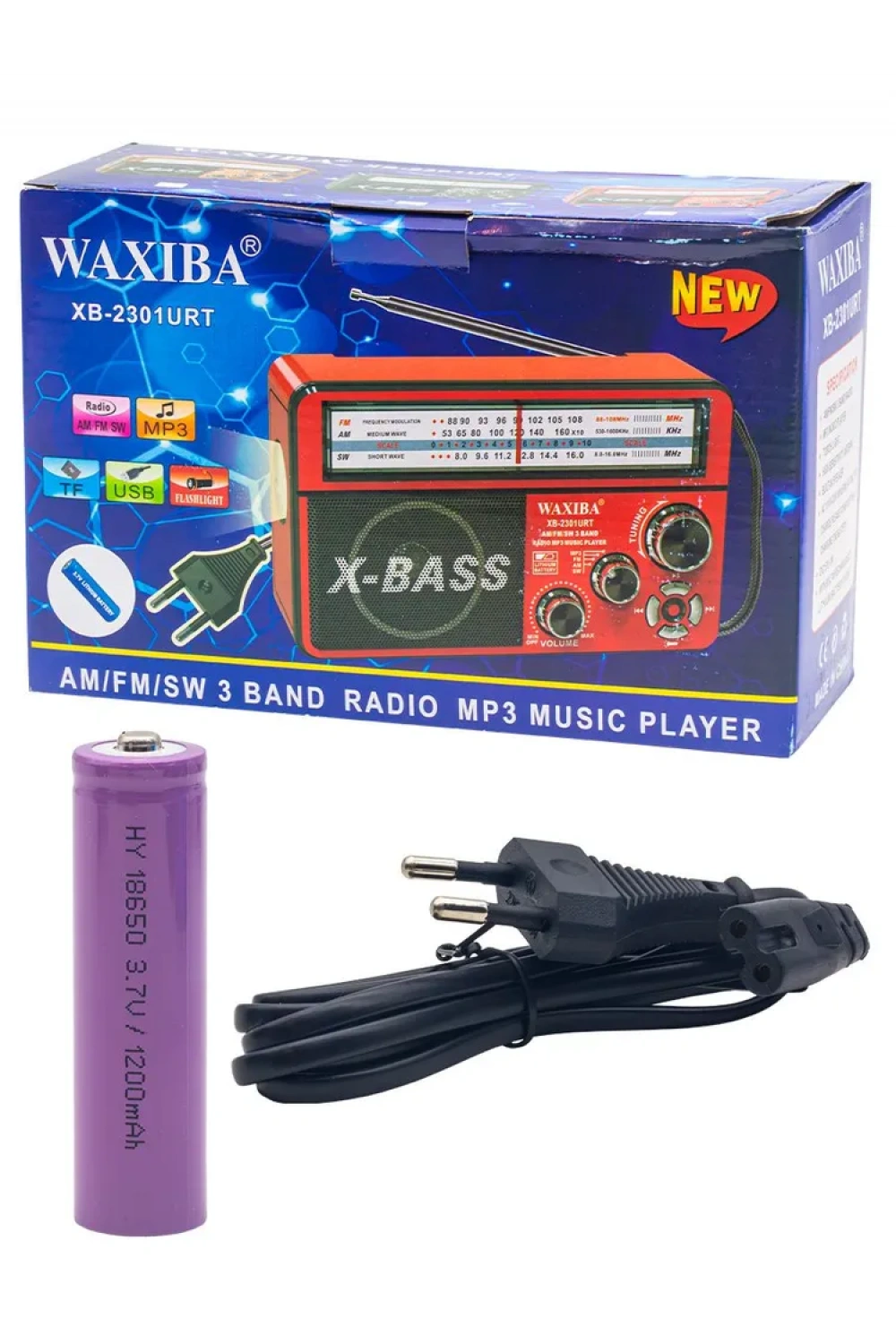 Nostaljik Radyo Waxıba Nostaljik Radyo Bluetooth Fm Usb Xb-2301rt