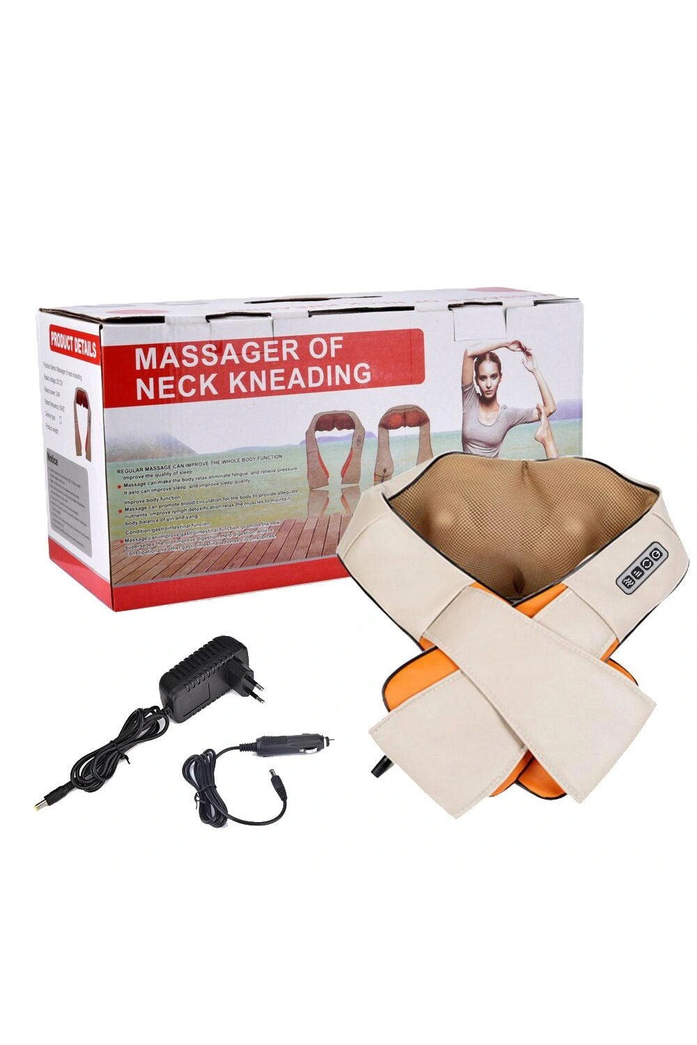Ovmalı Ve Isıtmalı Boyun Masaj Aleti