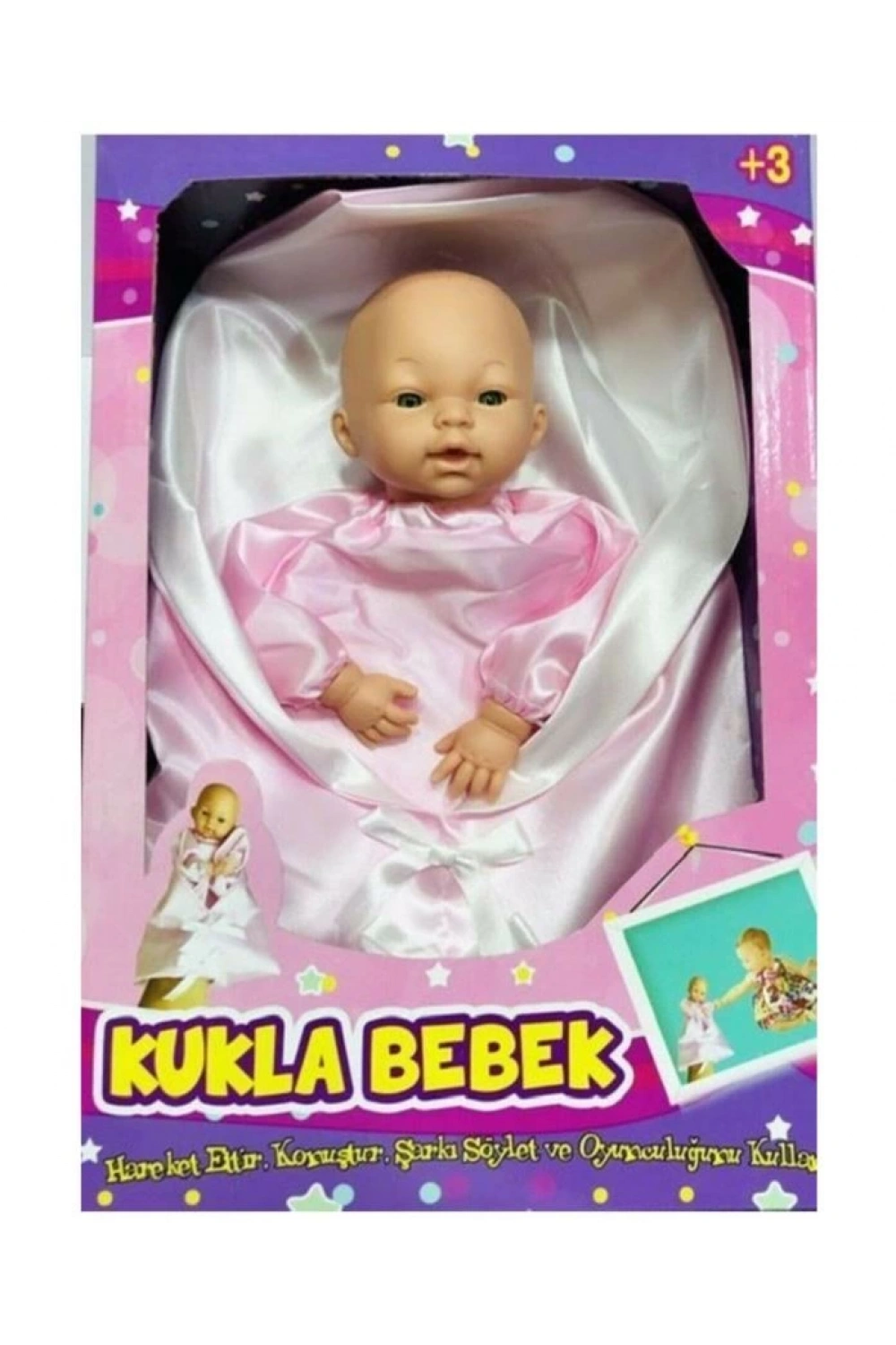 Oyuncak Kukla Bebek Eğlendirici El Kuklası Bebek