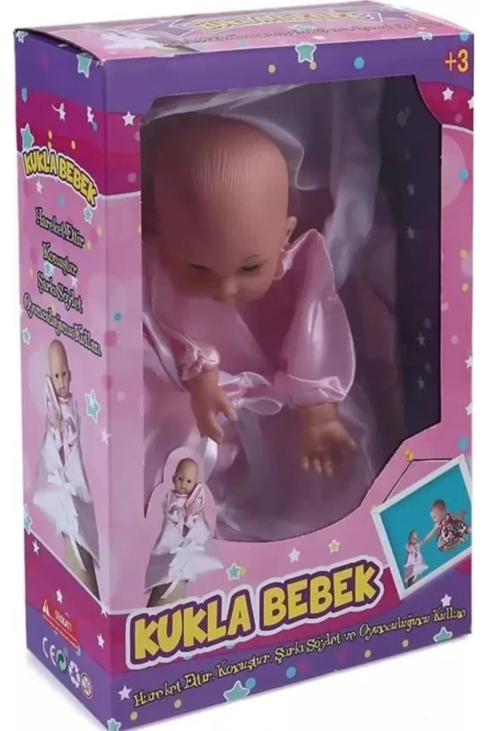 Oyuncak Kukla Bebek Eğlendirici El Kuklası Bebek