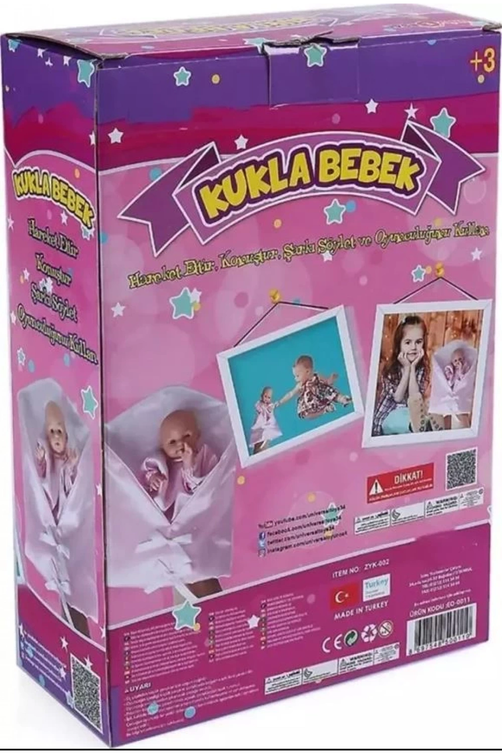 Oyuncak Kukla Bebek Eğlendirici El Kuklası Bebek