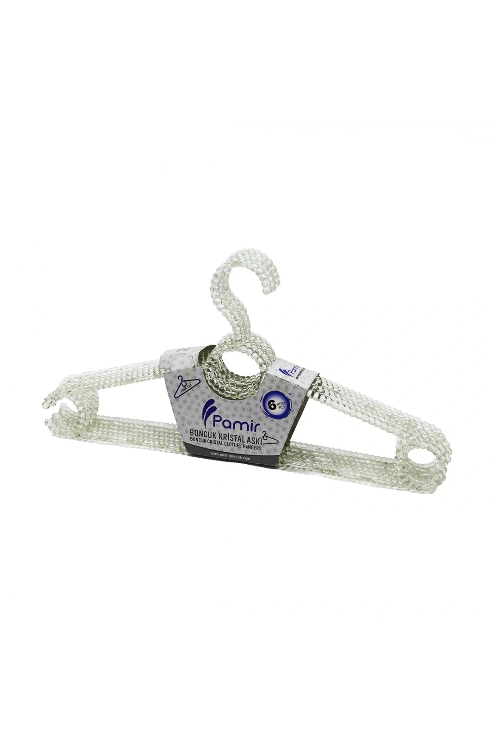 Pamir Pmr-101 ( 6pcs ) Boncuk Kristal Elbise Askısı*30