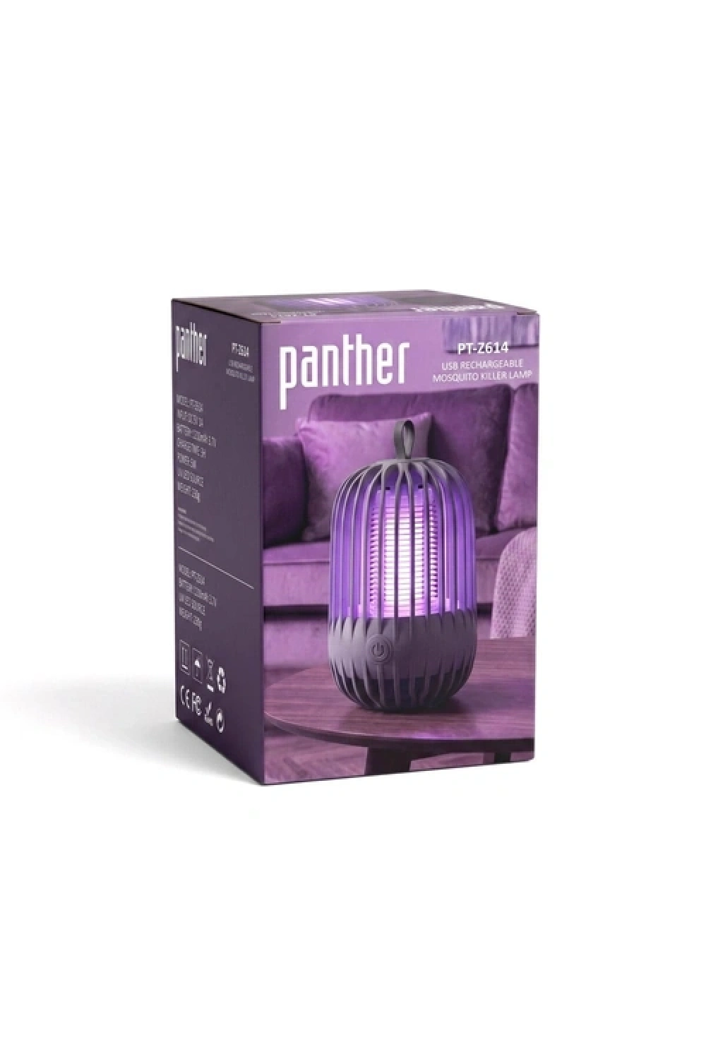 Panther PT-Z614 USB Şarjlı Sinek Öldürücü Lamba