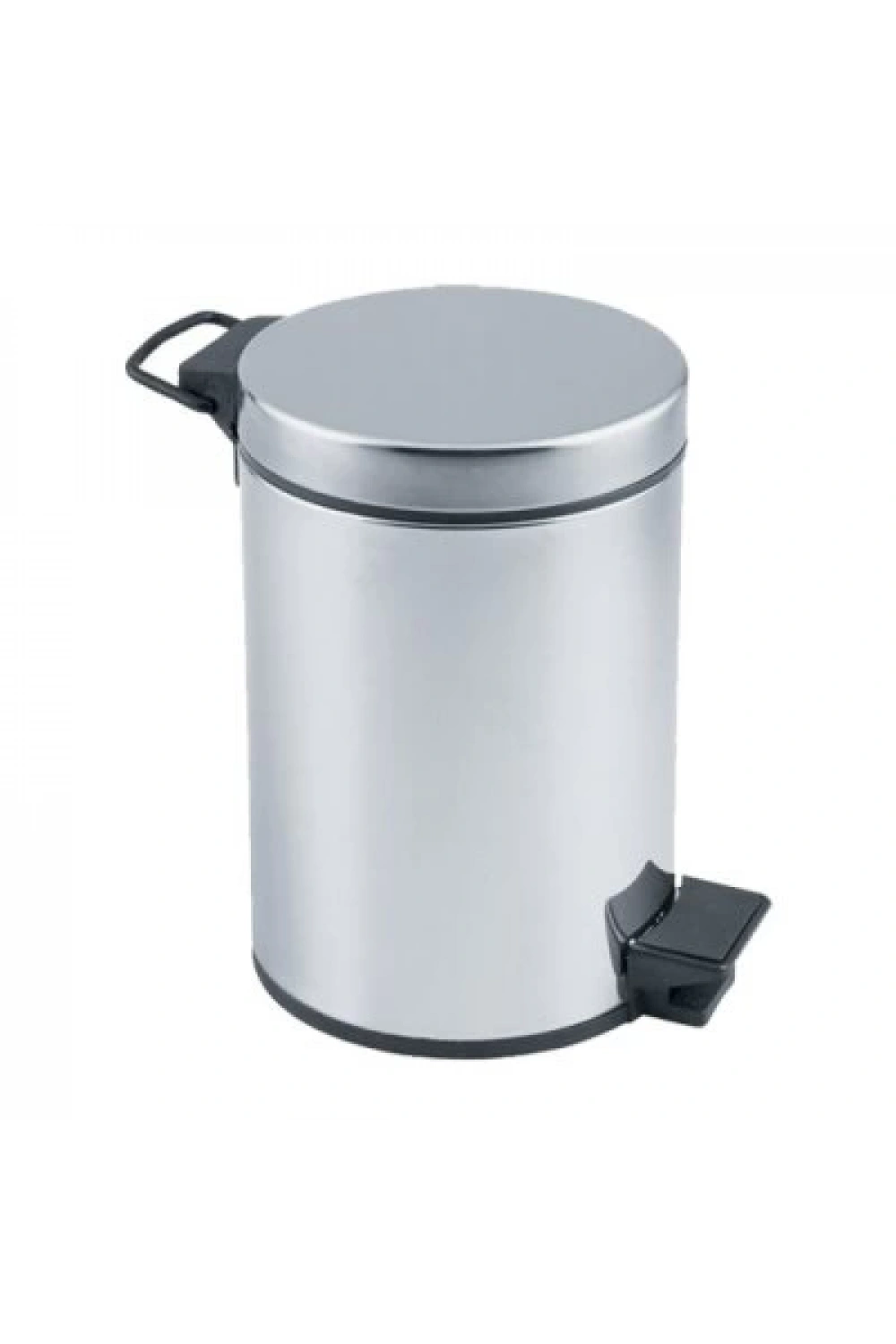 Pedallı-706 ( 3lt ) Krom Metal Çöp Kovası 706*8