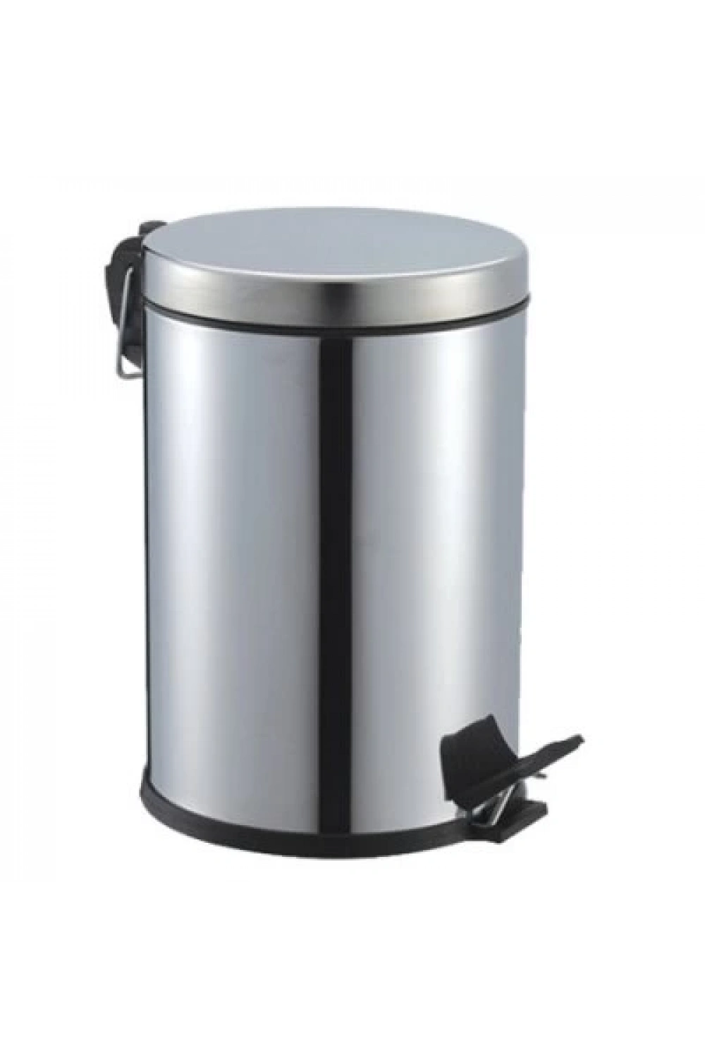Pedallı-707 ( 5lt ) Krom Metal Çöp Kovası 707*8