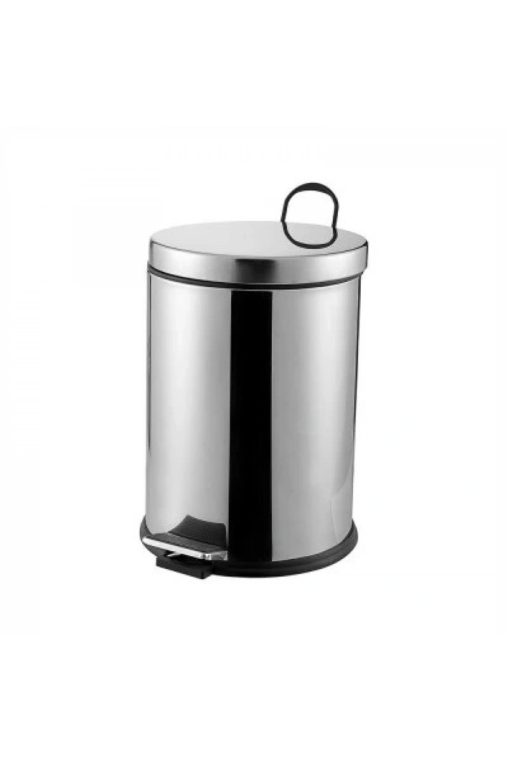 Pedallı-708 ( 12lt ) Krom Metal Çöp Kovası 708*6