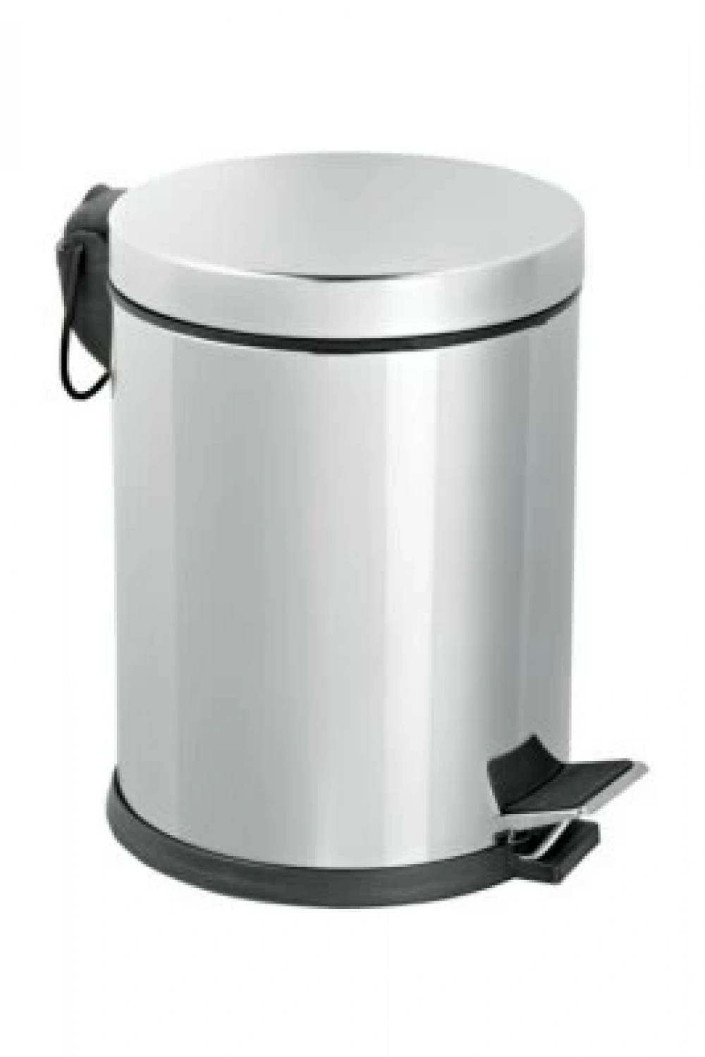 Pedallı-727 ( 8lt ) Krom Metal Çöp Kovası 727*6