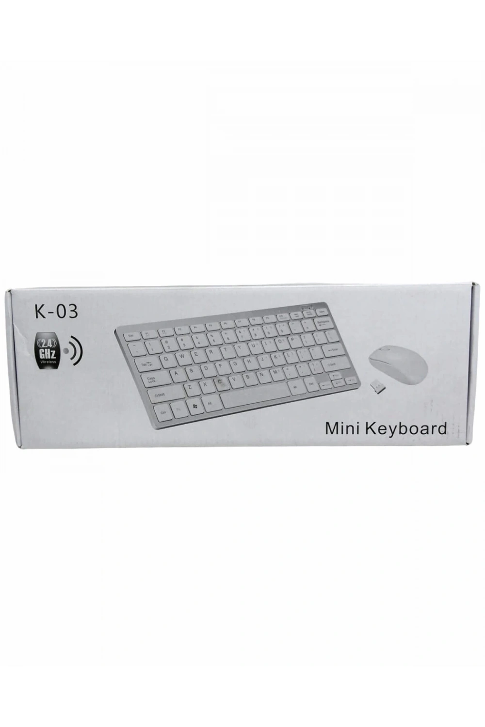 Platoon Pl-395 K-03 Mini Beyaz Wıreless Kablosuz Klavye Mouse Set*30