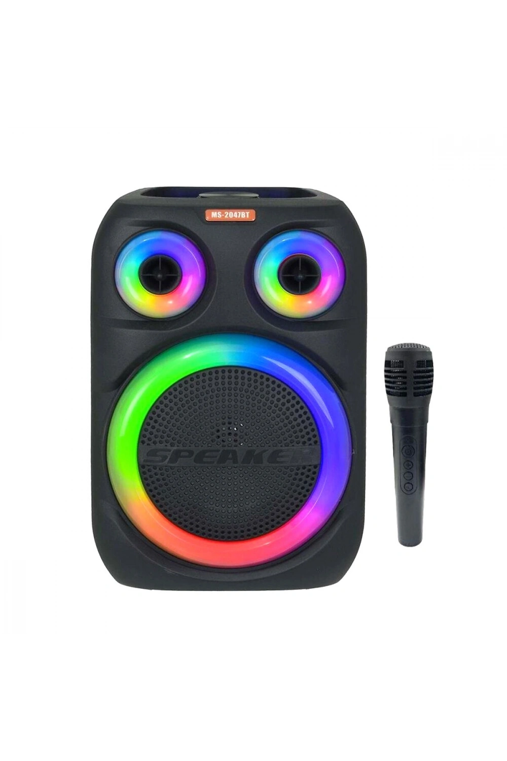Platoon Pl-4671 ( 8 ) Speaker Hoparlör ( Bluetooth ) ( Wıreless Speaker ) ( 5 Farklı Işıklı ) ( Usb & Bluetooht & Dc 5v )25w*8