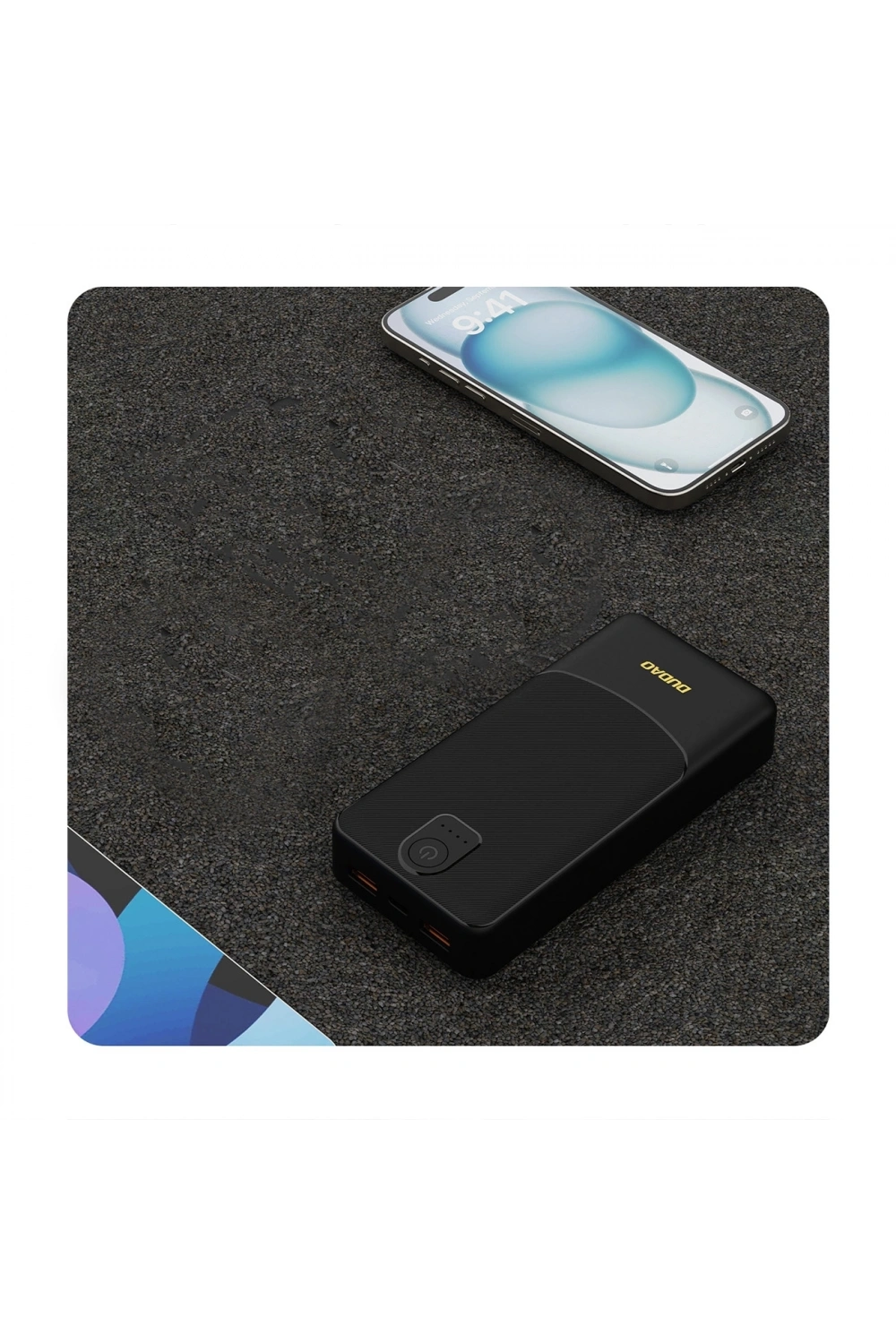 Powerbank Dudao K10pro 2.4a 20000mah 2 X Usb-a - Siyah