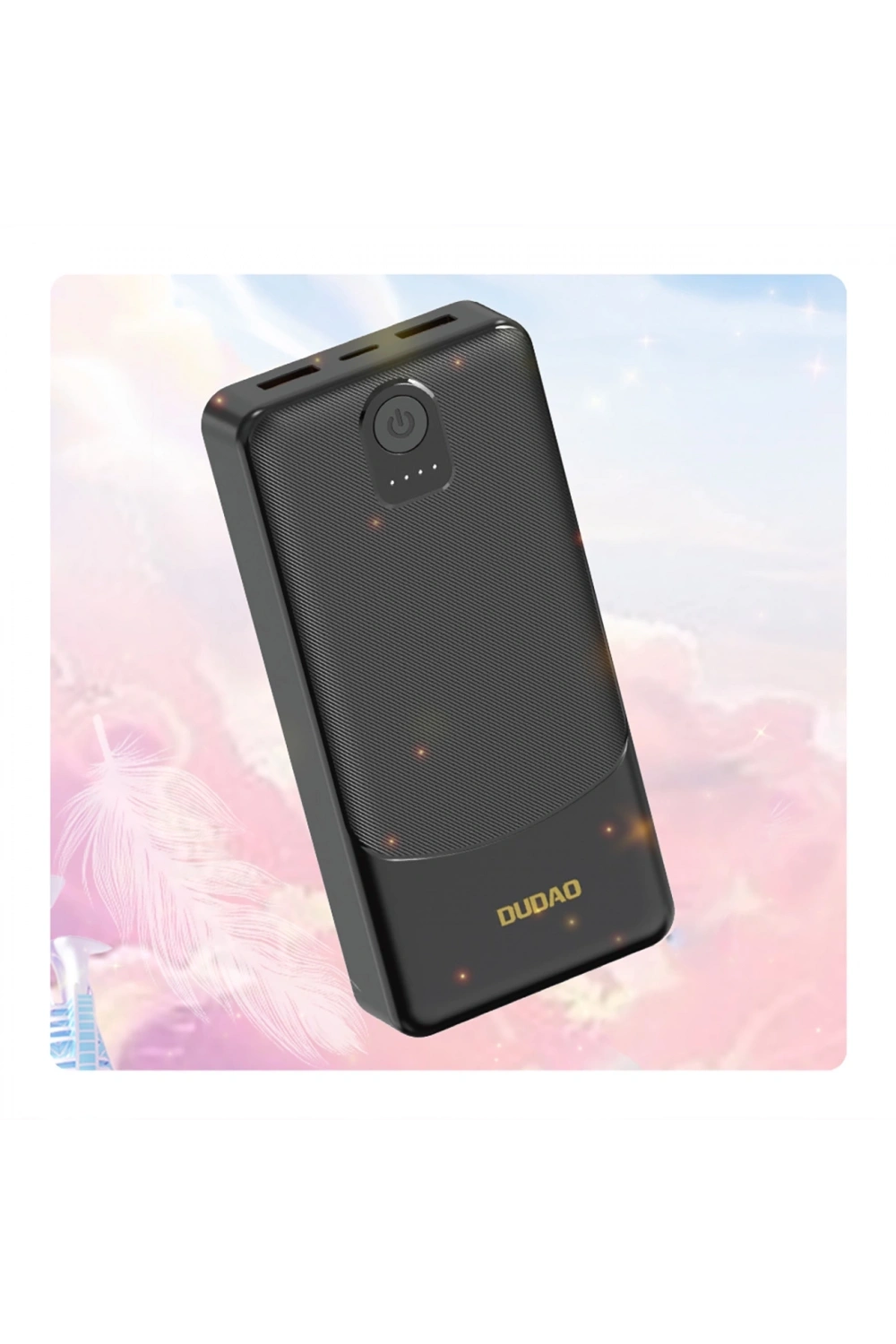 Powerbank Dudao K10pro 2.4a 20000mah 2 X Usb-a - Siyah