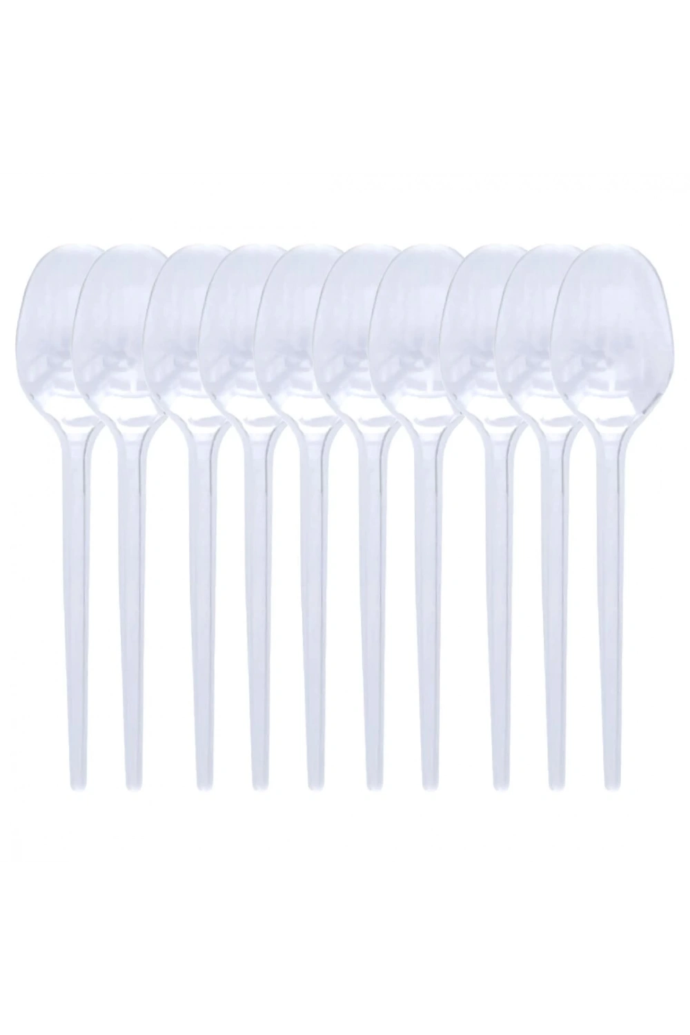Pratikon Pr-1142 ( Şeffaf ) Plastik Kaşık ( 10pcs )*50=k