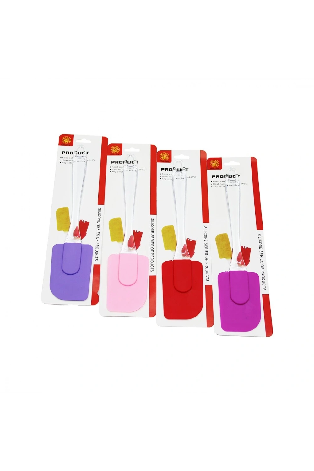 Product Baysa-504 Silikon Spatula Plastik Saplı*10x60
