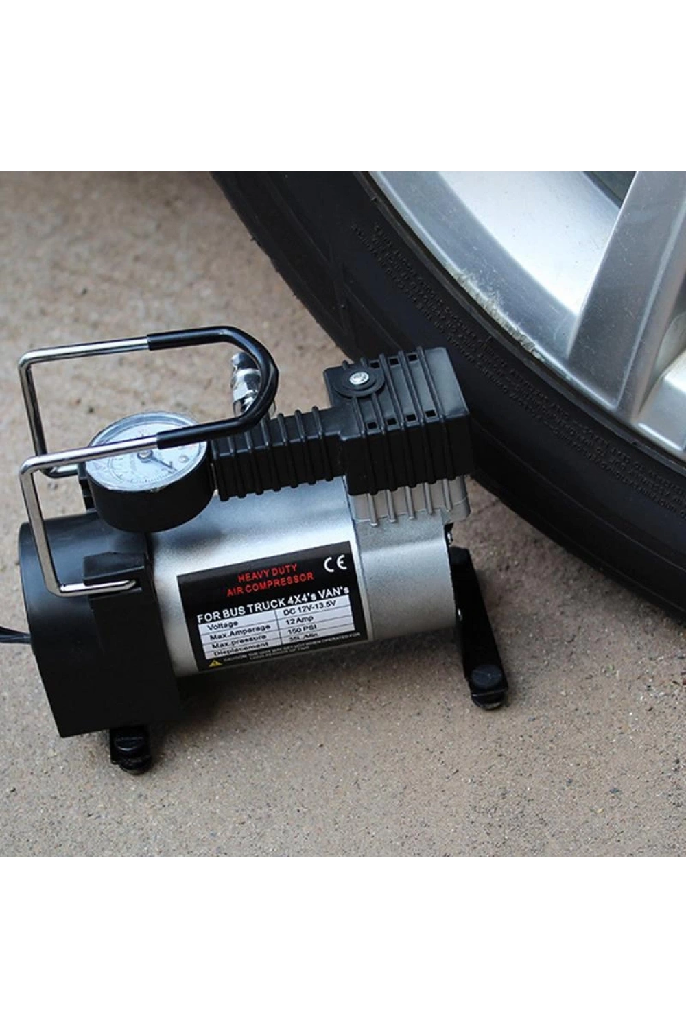 Profesyonel Metal Oto Araç Hava Kompresörü 12v
