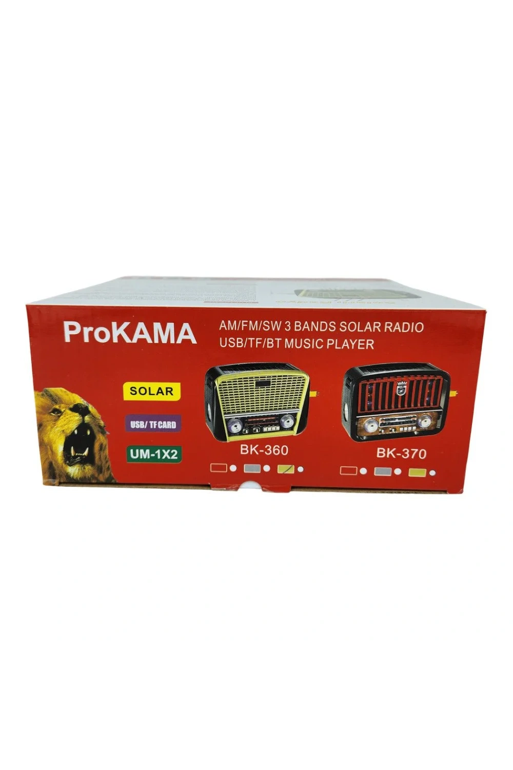 Prokama Bk-370 Nostaljik Tasarım Güneş Enerjili Radyo