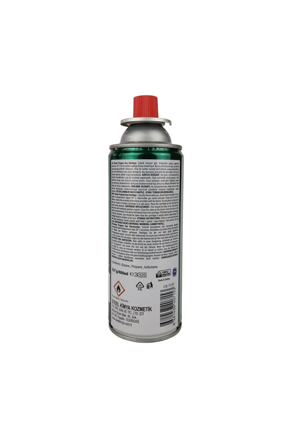 Pürmüz Gaz Yedek 400 Ml