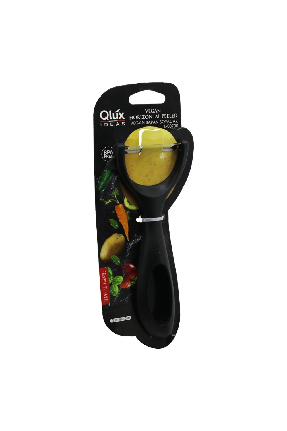 Qlux L-00700 Vegan Sapan Soyacak ( Plastik Saplı )*60