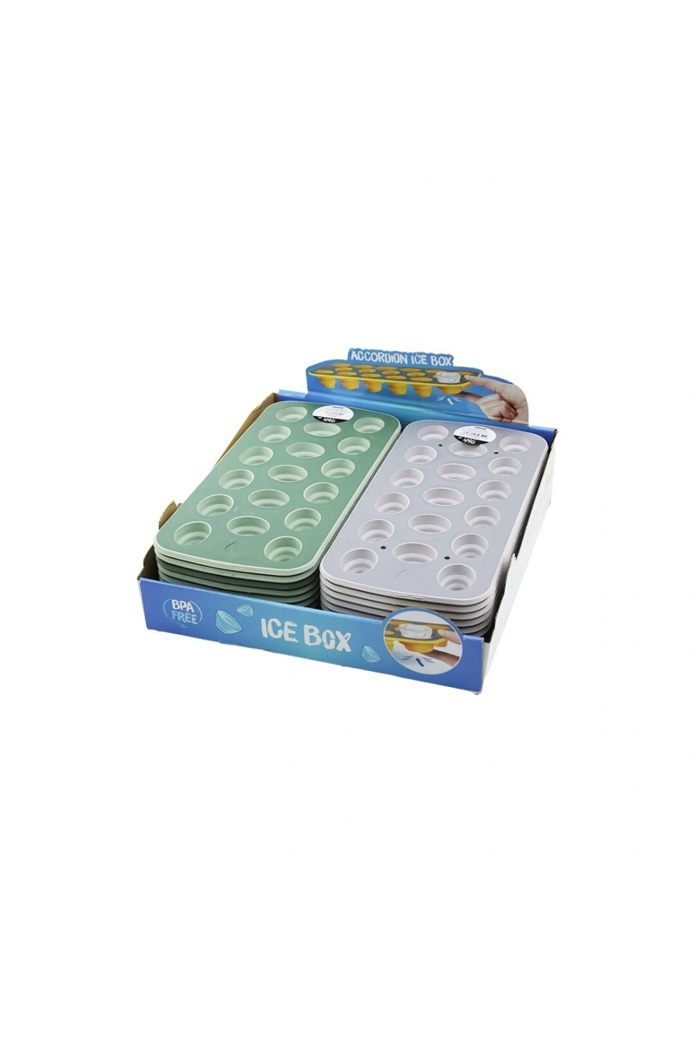 Qlux L-00731 Eco Katlanabilir Buzluk Plastik 250ml*36=k