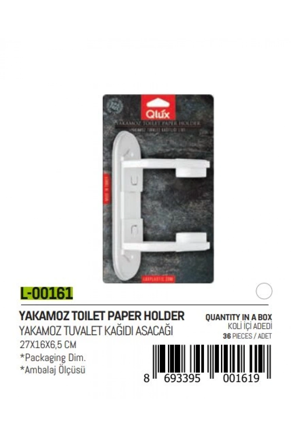 Qlux L-161 Yakamoz Wc Kağıtlık*36