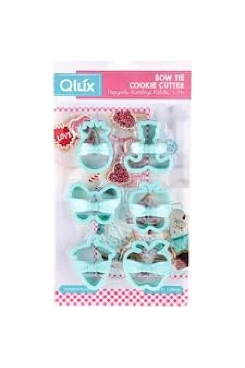 Qlux L-537 Papyonlu Kurabiye Kalıbı*36
