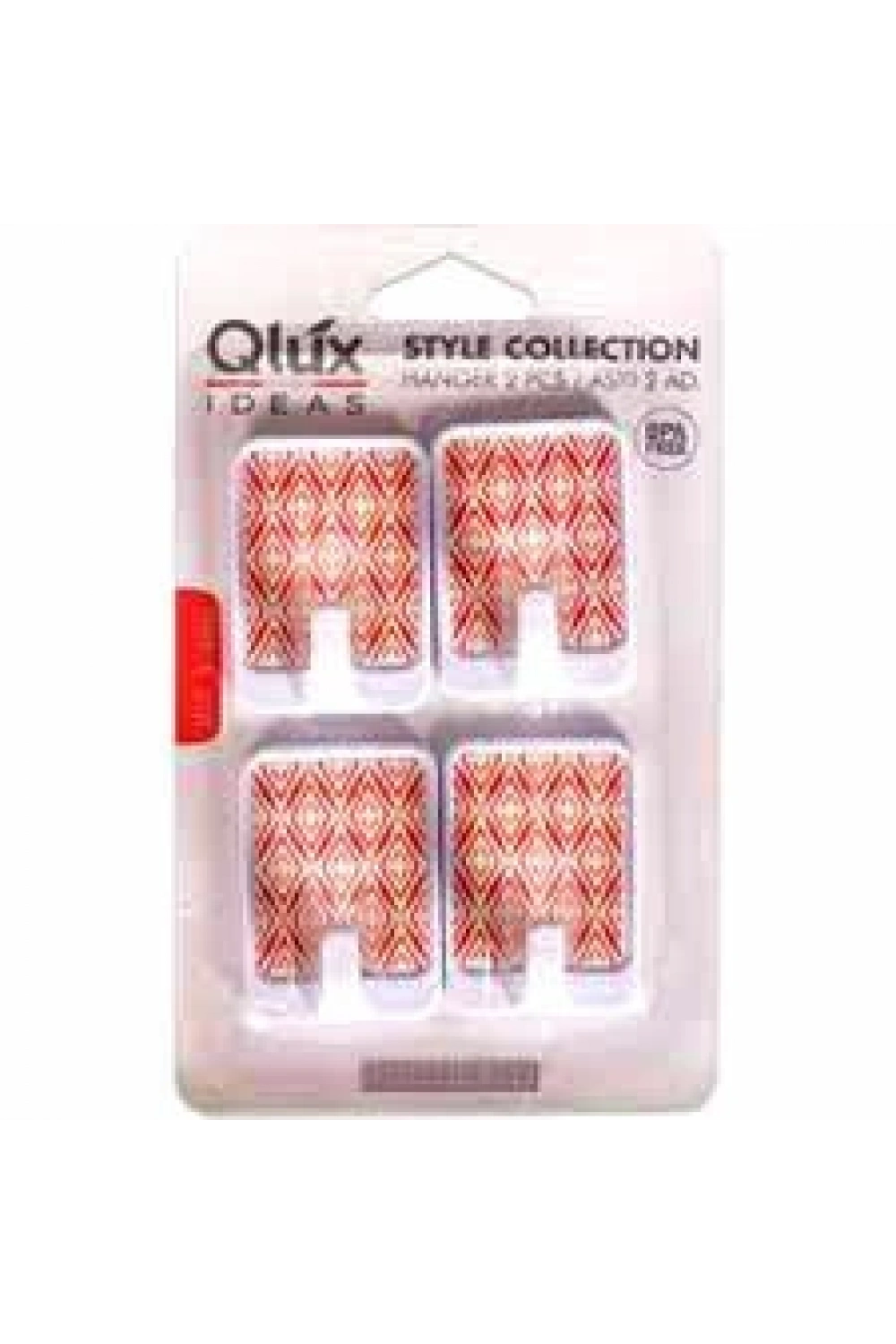 Qlux L-610 4pcs Büyük Kare Yapışkan Askı*50