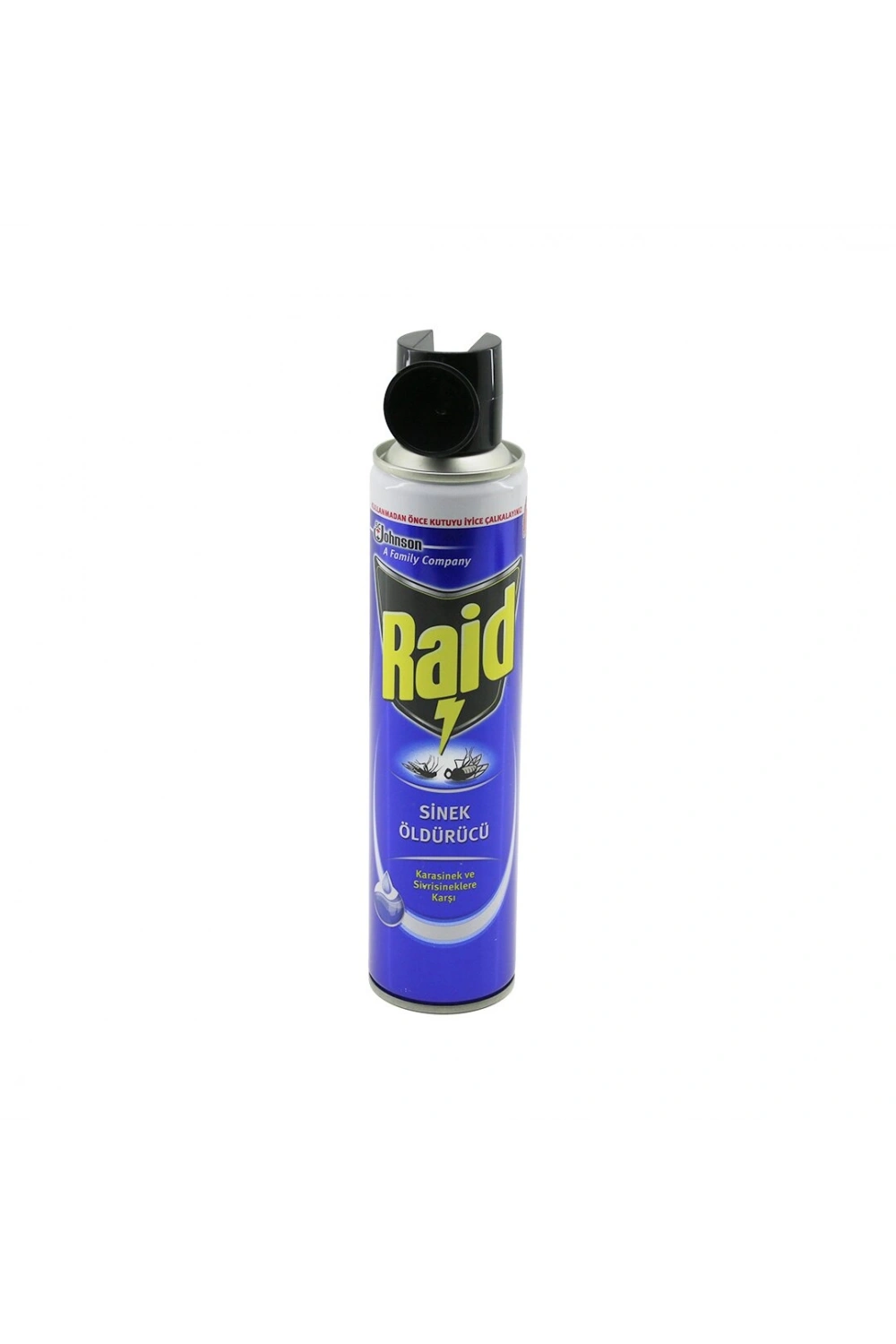 Raid ( Sprey= Klasik ) Karasinek & Sivrisinek Öldürücü & Savar İlaç ( Turuncu Şişe ) ( 300ml )*12x4