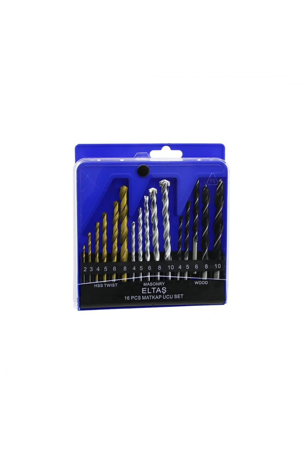 Real Özs Özs-1003 ( 16pcs ) Matkap Ucu Seti ( Ahşap & Metal & Beton )*50