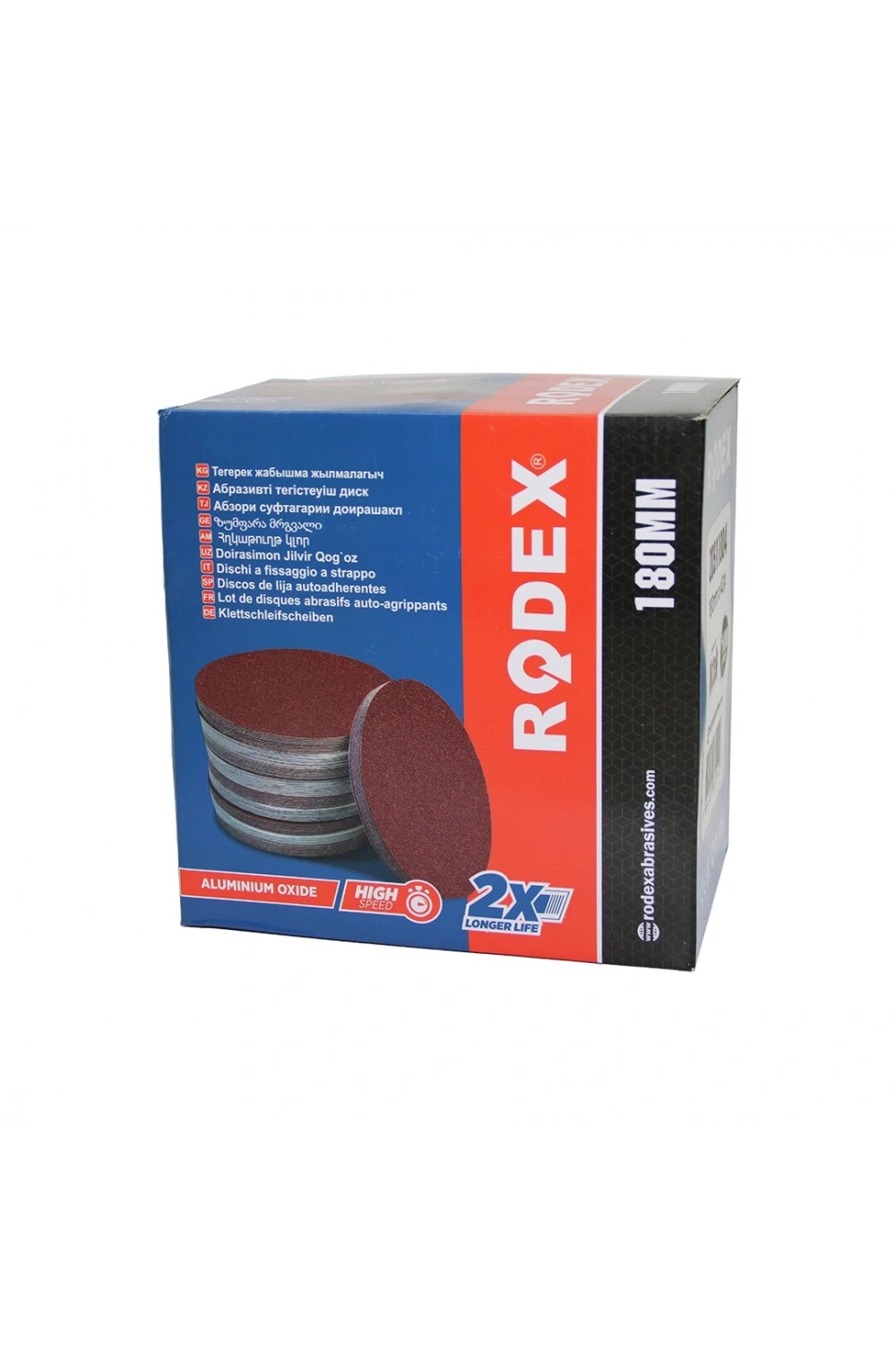 Rodex Zds-11804 Disk Zımpara ( A40 Kum X 180mm )*100x10