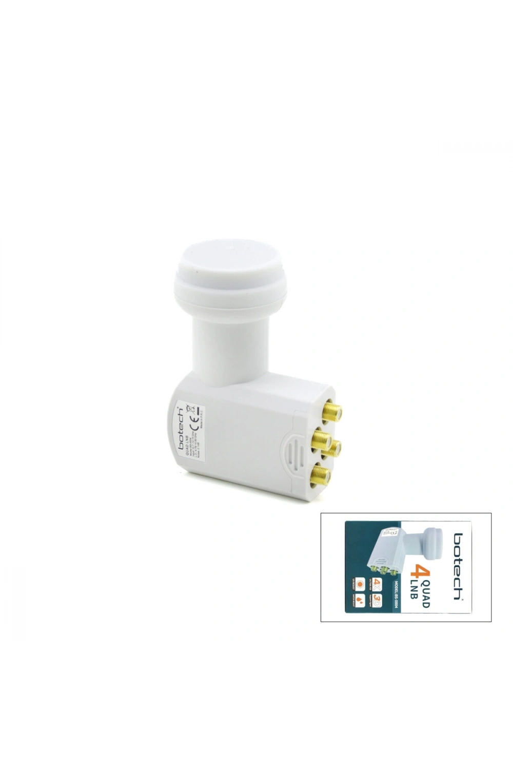 Rose Rle-400 ( 4lü ) Uydu ( Lnb ) Unıversal Quad ( Full Hd & 3d & 0.1db )*100