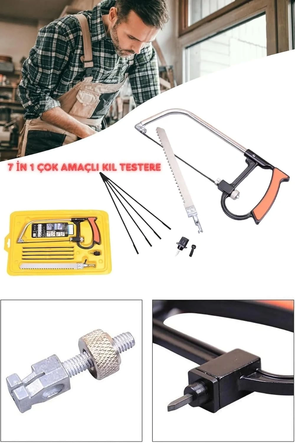 Şahin Tools 7 Parça Kıl Testere Seti Sht-318