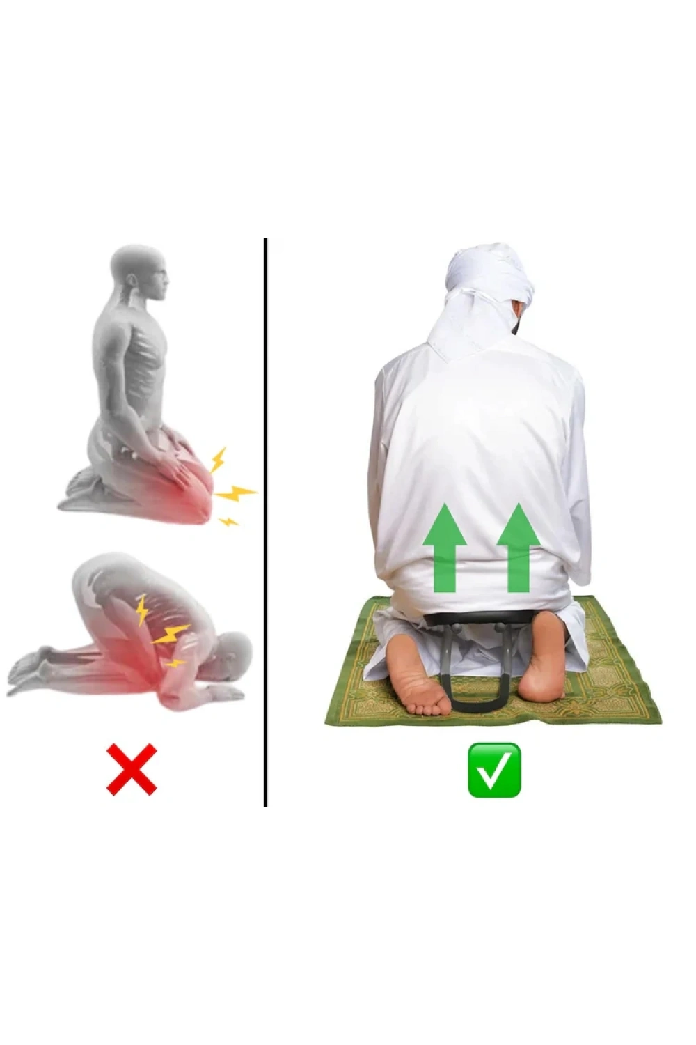 Secde Namaz Sehpası Boyalı