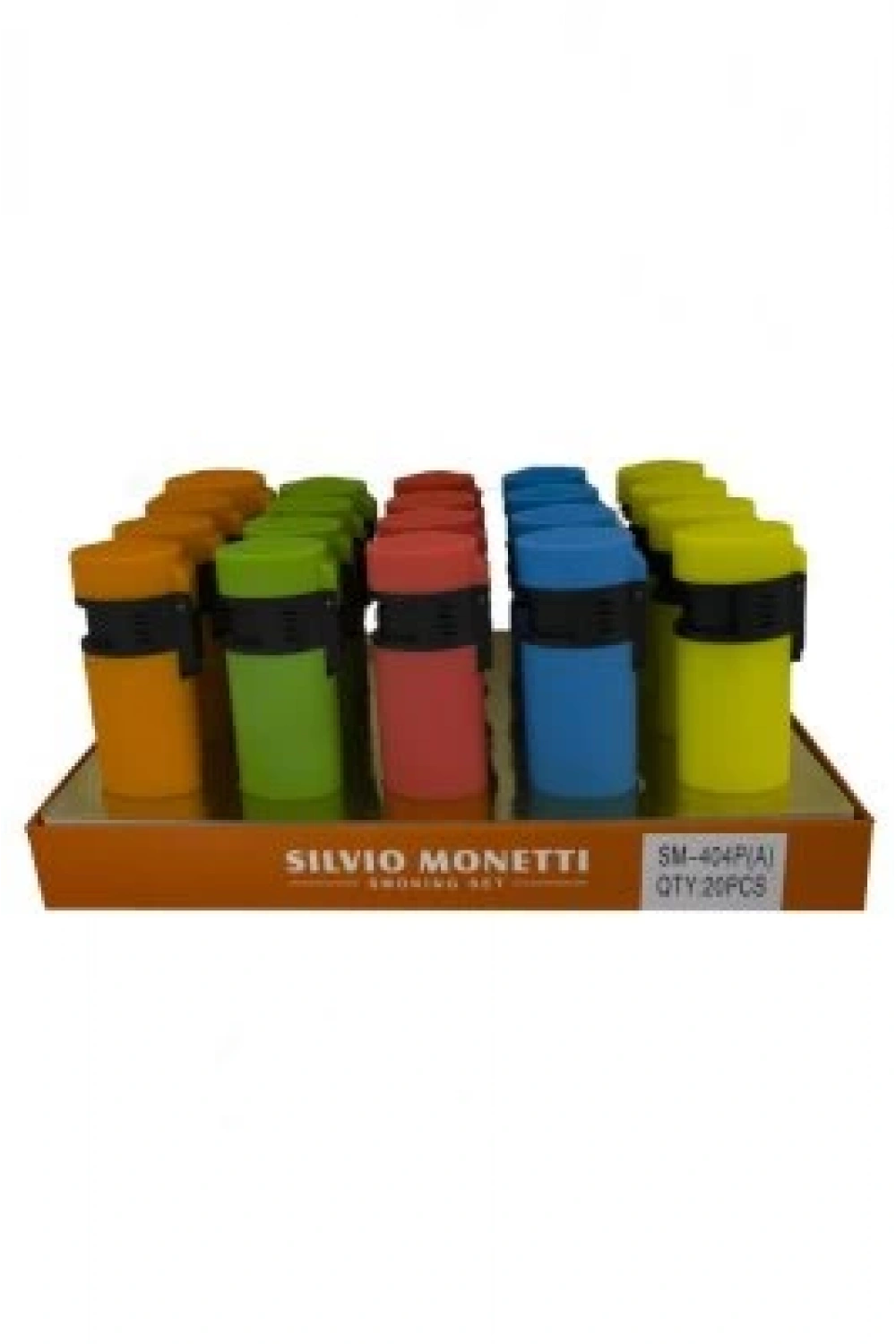 Sılvıo Monett Sm-0404p-a Renkli Pürmüzlü Cep Çakmak*20x36