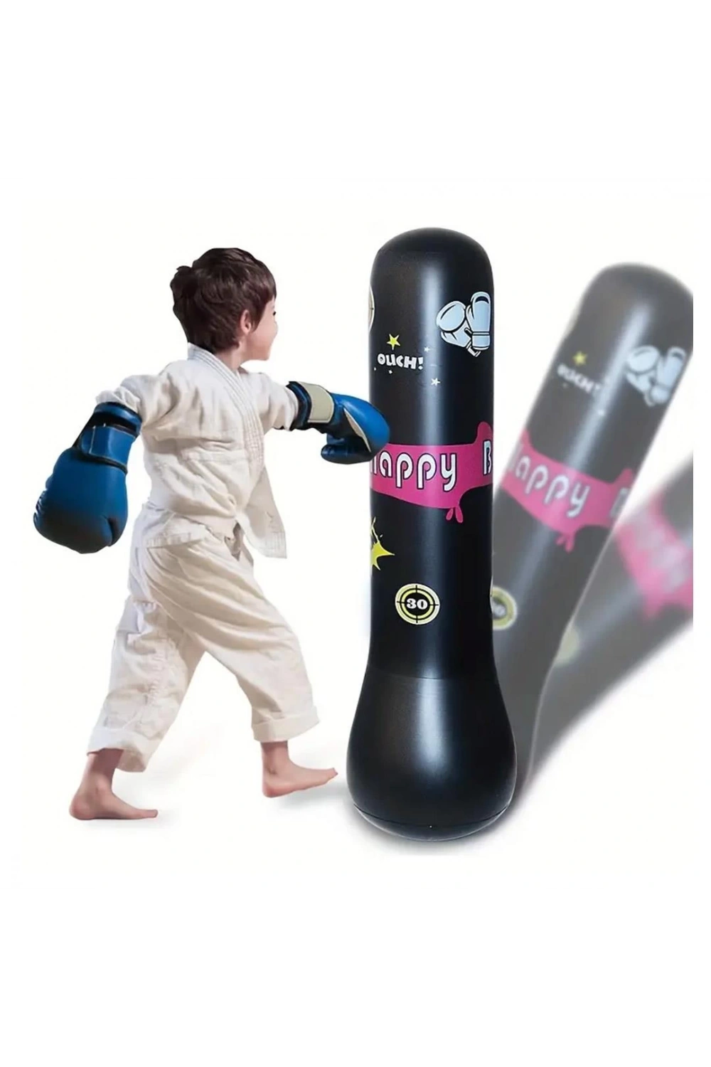 Şişme Boks Fitness Antrenman Dikey Kum Torbası Pvc