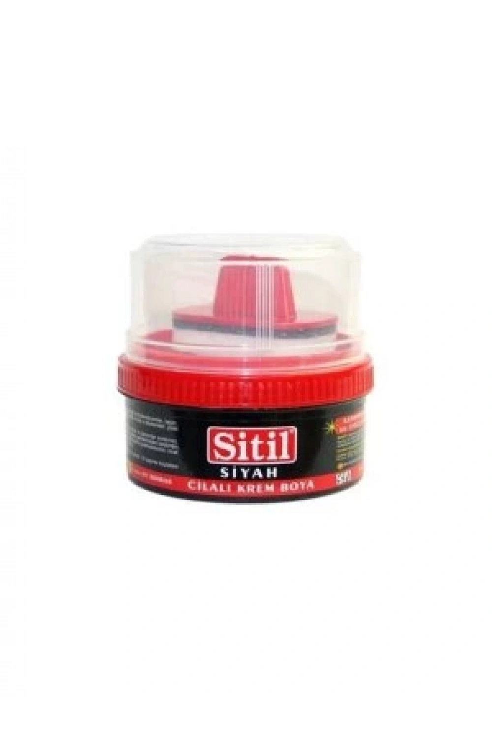 Sitil ( 175ml & Siyah ) Krem Ayakkabı Boyası*12x4