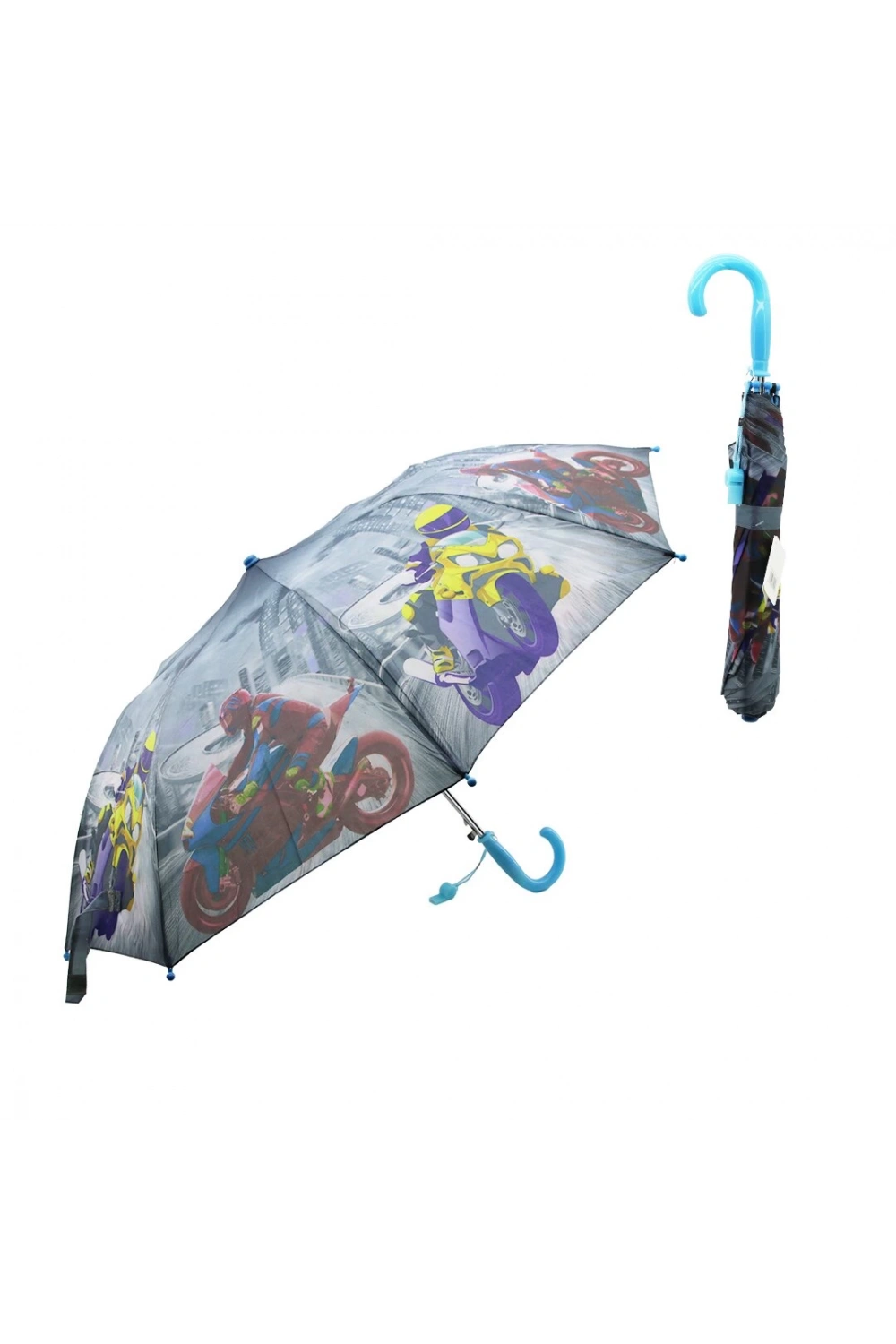 Skybelt Sky-12 ( Chery & Düdüklü ) ( 8 Telli ) Erkek Çocuk Desenli Şemsiyesi*12x5