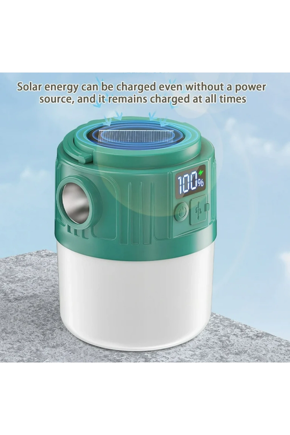 Solar Led Kamp Lambası Egonex