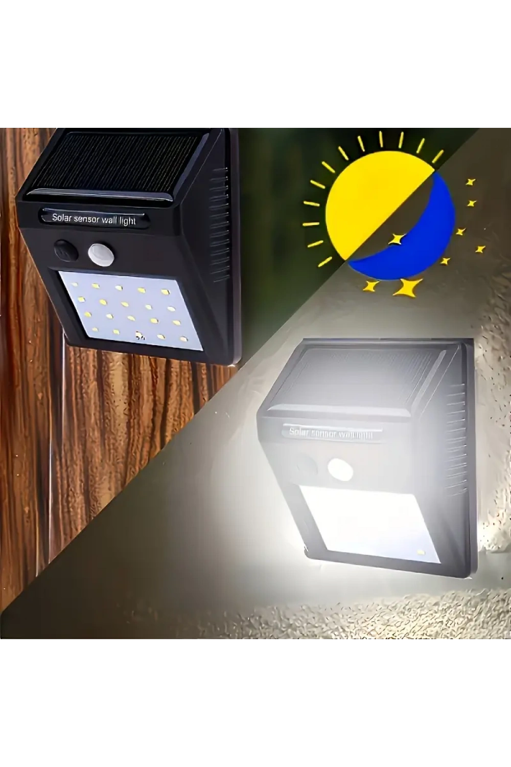 Solar Light Güneş Enerjili 20 Ledli Bahçe Aydınlatma