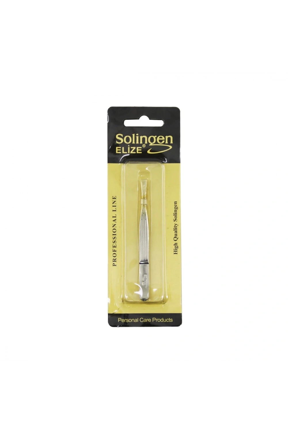 Solingen Elize Slg-379 ( Dik Çizgili Desen ) ( Gümüş ) Cımbız*12x50