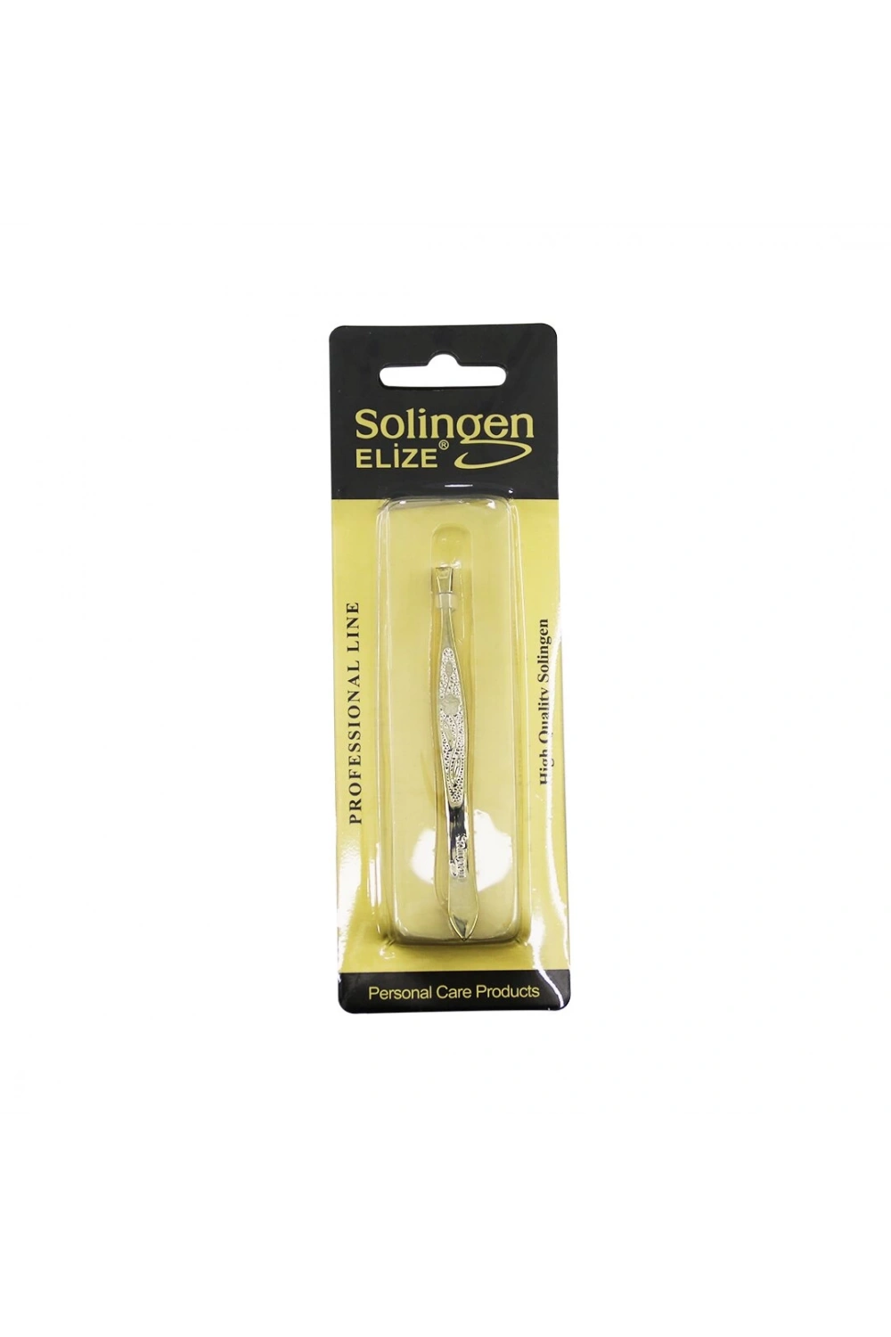 Solingen Elize Slg-519 ( Çiçek Desen ) ( Gold ) Cımbız*12x50