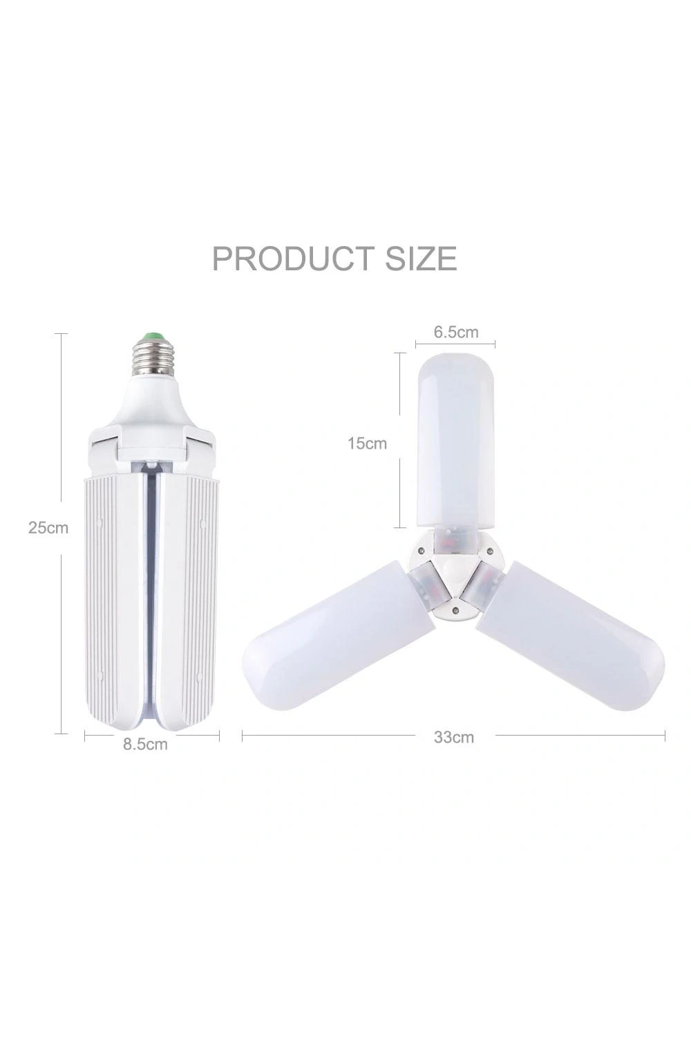 Sunlife Beyaz Işık 3 Pervaneli 45 Watt Tasarruflu