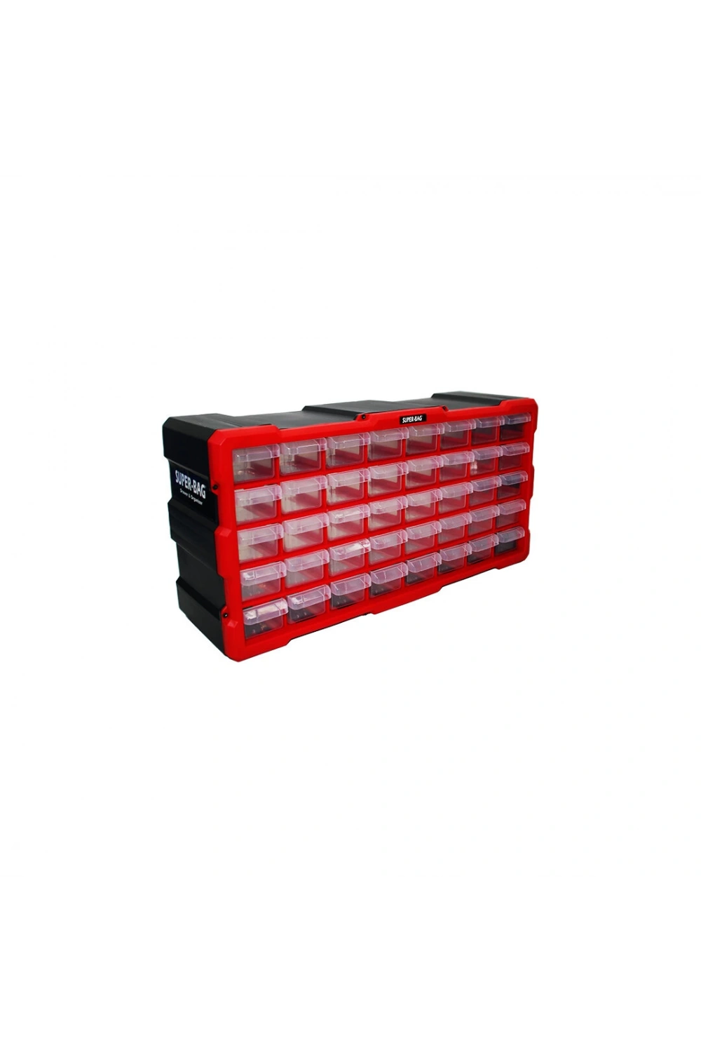Super-bag Asr-6003 ( 40lı ) Yatay Monoblok Çekmece Seti ( 49.7x15.7x25cm)*4