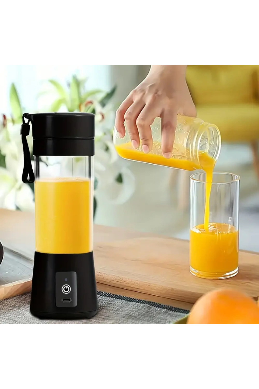 Taşınabilir Usb Şarjlı Blender 380ml
