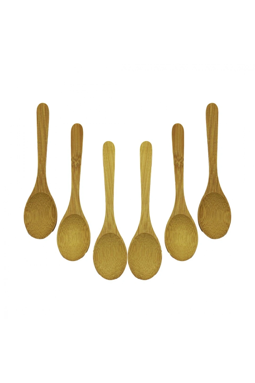 Tata Bamboo & Wood Dmr-8467 ( 6pcs & Oval ) Ahşap Bambu ( Çay Kaşık ) Seti*500