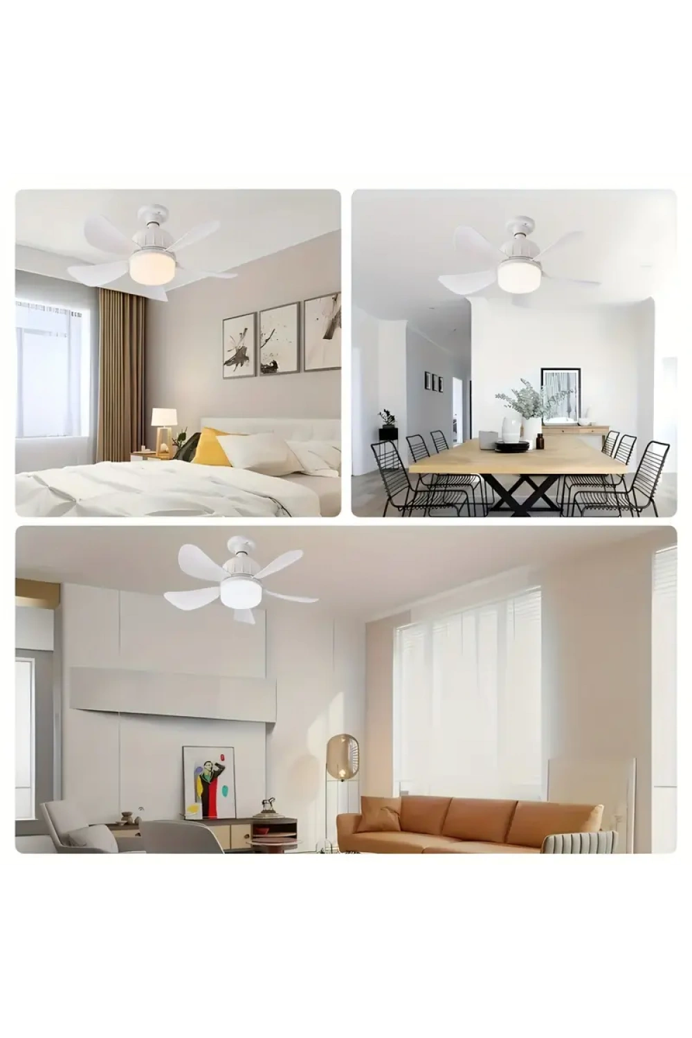 Tavan Vantilatörü Led Aydınlatmalı 3 İn 1 Vantilatör / Led Işık / Sivrisinek Kovar