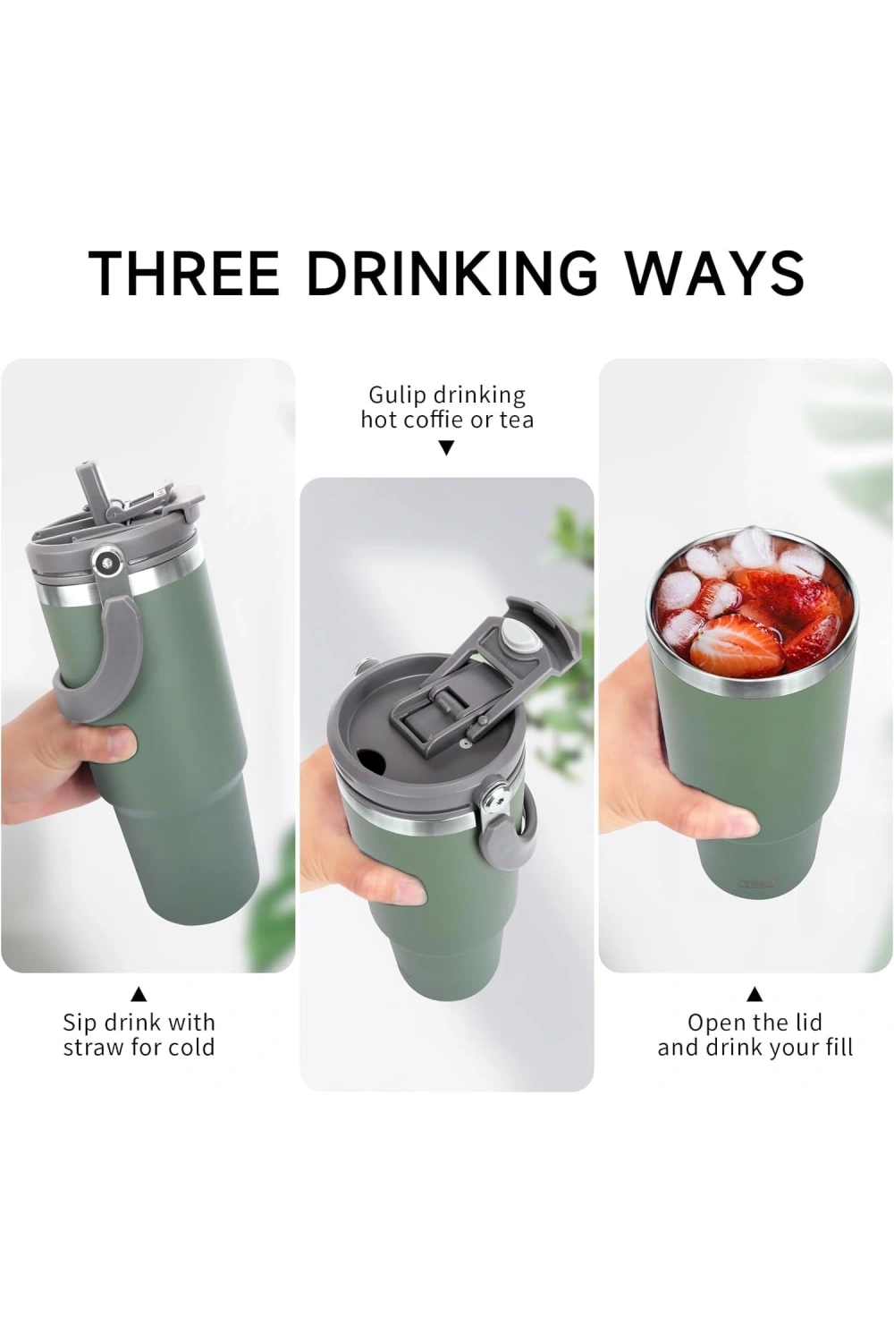 Termos 900 Ml Pipetli Termos Bardak