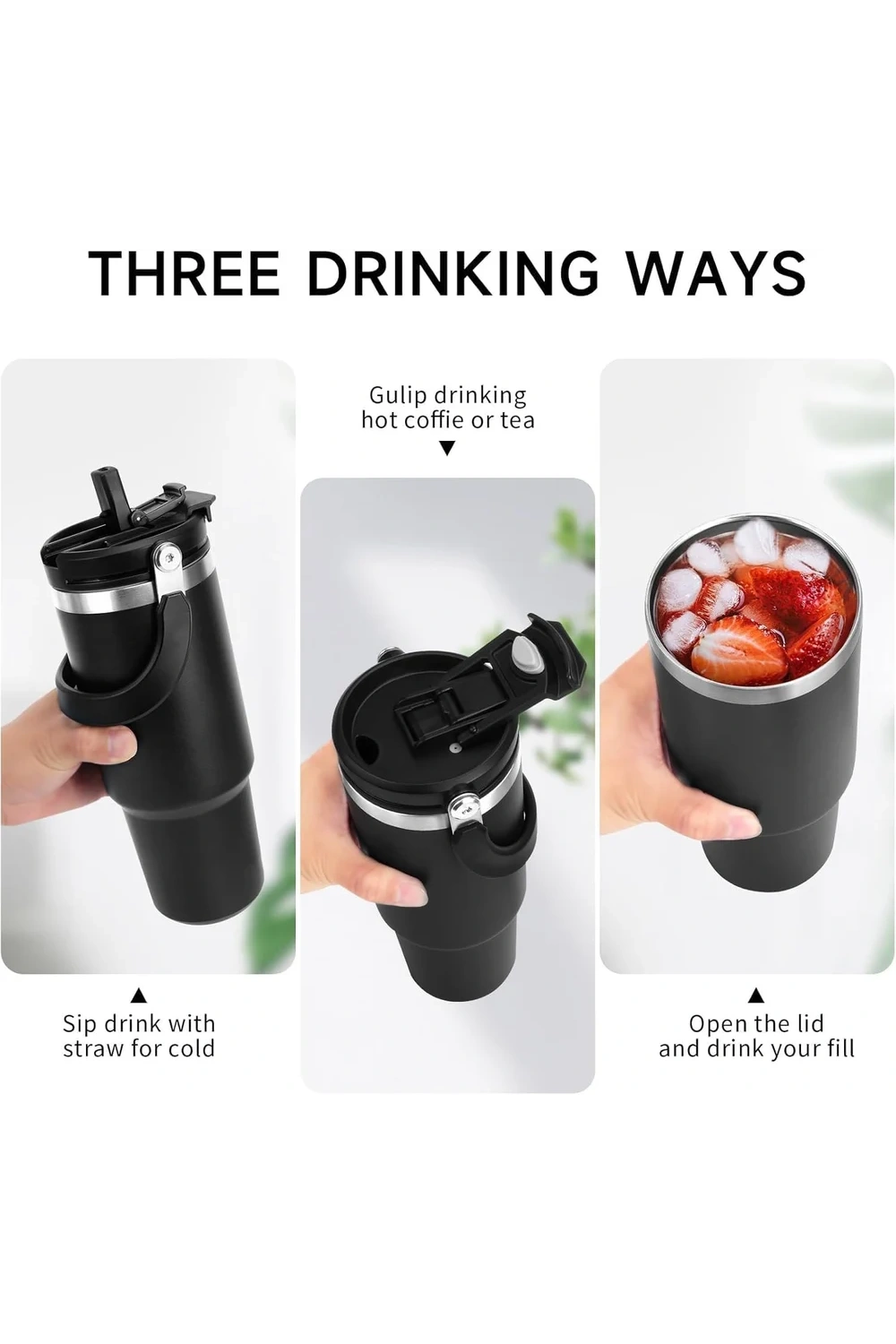Termos 900 Ml Pipetli Termos Bardak